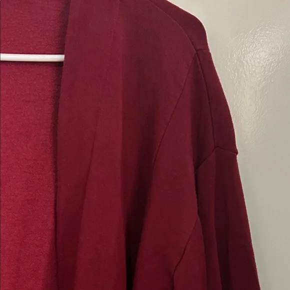 Amour Vert Deep Red Cardigan - Picture 3 of 7